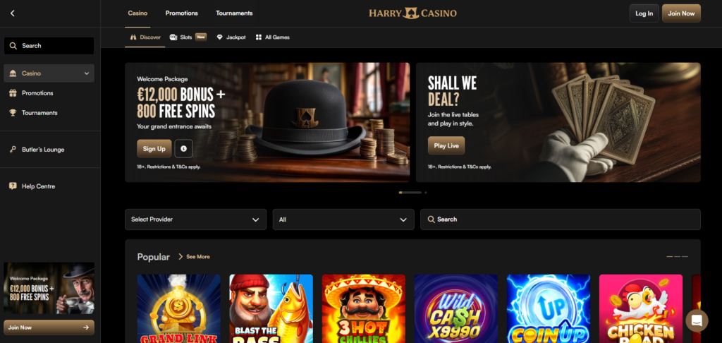 harry casino no cruks nederland