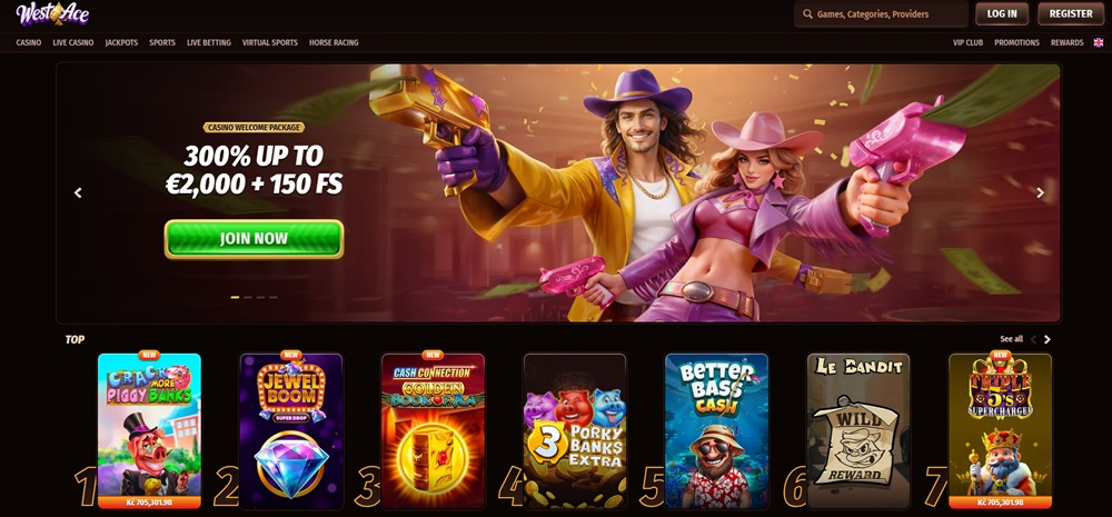 westace online casino zonder cruks screenshot