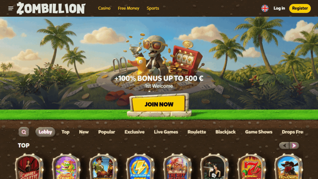 online casino zonder cruks zombillion nederland